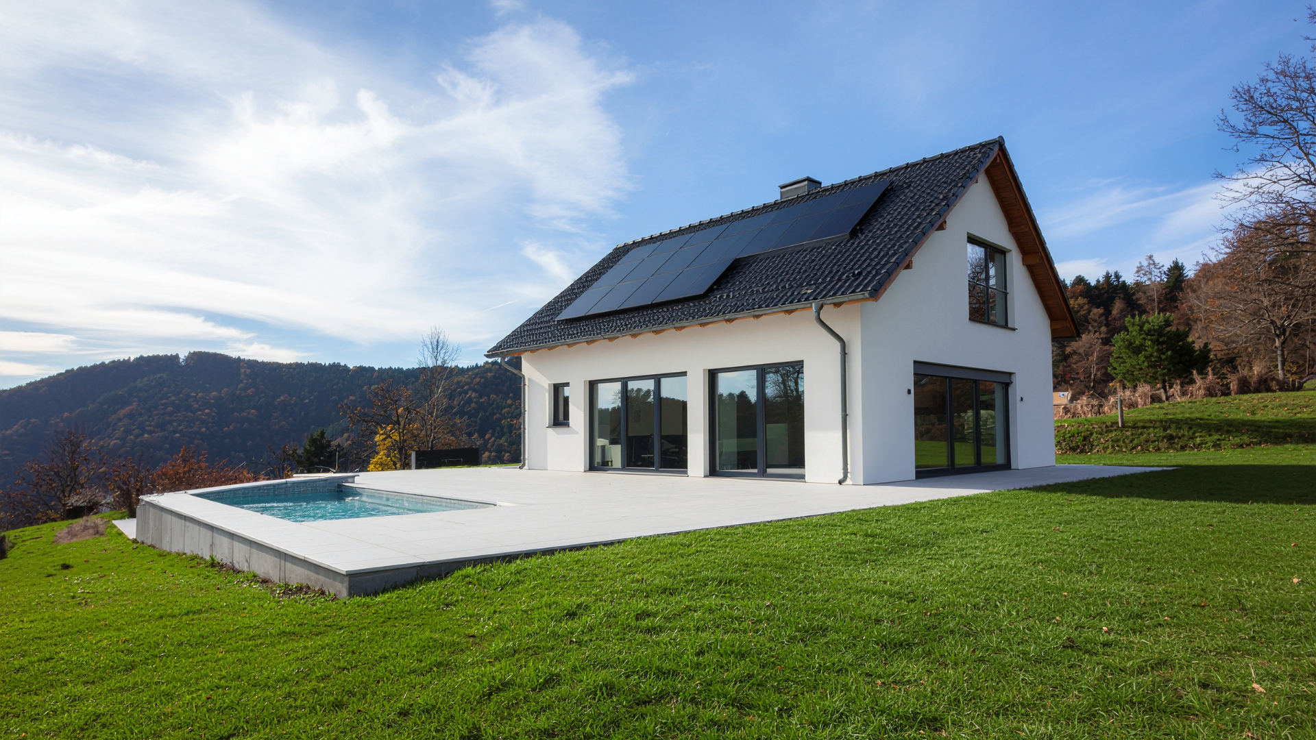 Instalación de paneles solares a medida para el hogar.
